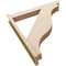 Ekena Millwork 5 1/2-in W x 34-in D x 38-in H Funston Slat Rough Cedar Woodgrain TimberThane Outlooker, Primed Tan OUTUR055X34X38FST24RCPR - alternate 5